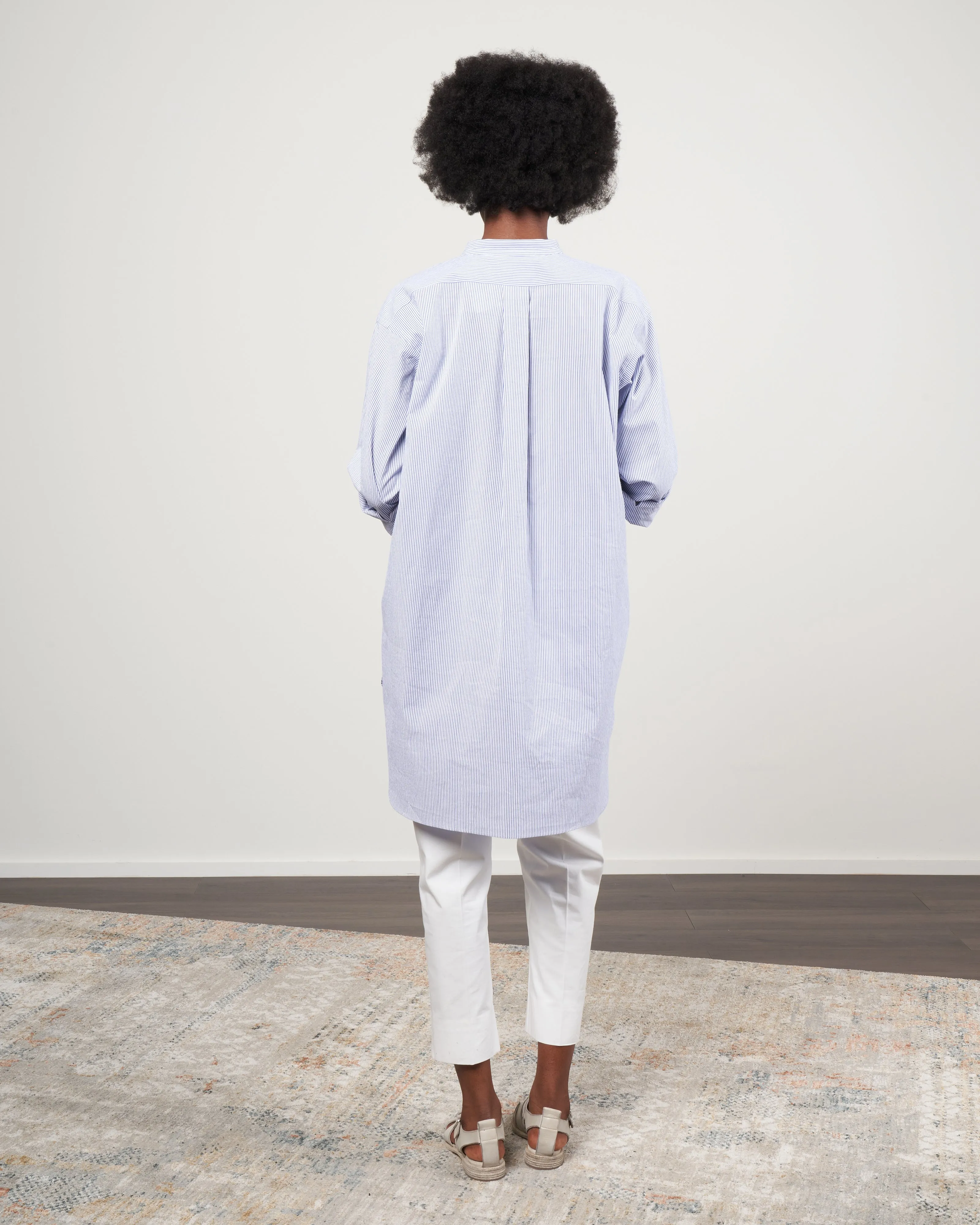 bossa oversized shirt - navy