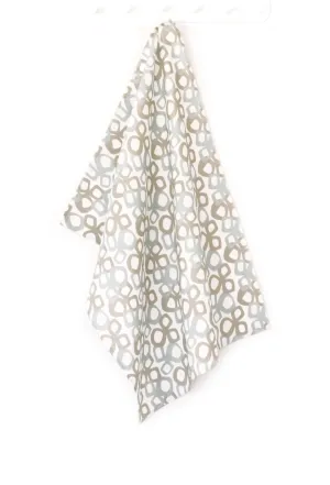 Bow Linen Cotton Tea Towel (18.5x25) – Stone