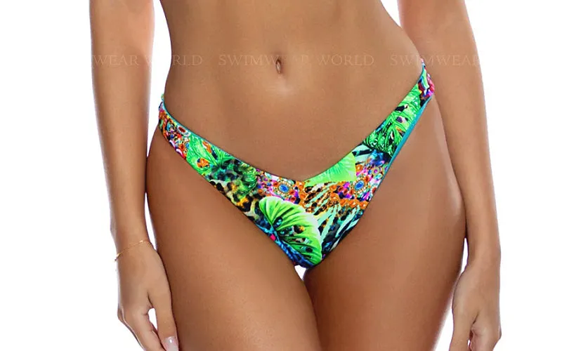 Braided Bandeau-High Leg Bikini