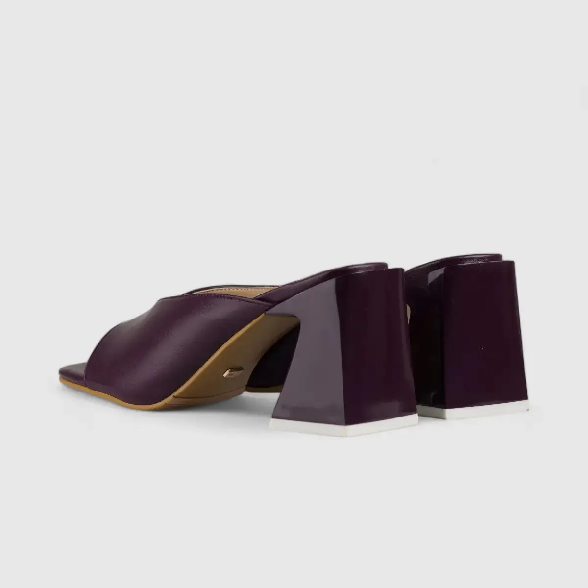 Bulbul Block Heel Sandal Orange CAR5016