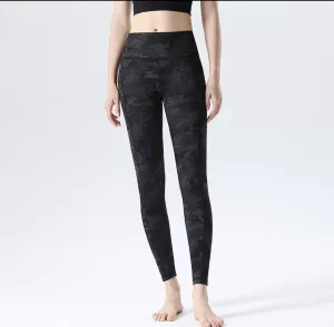 Camo High-Waisted Workout Leggings