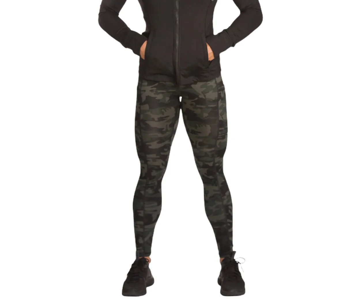Camo High-Waisted Workout Leggings