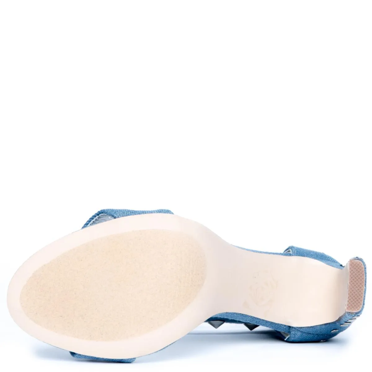 Cape Robbin Jen-17 Denim High Heels Denim