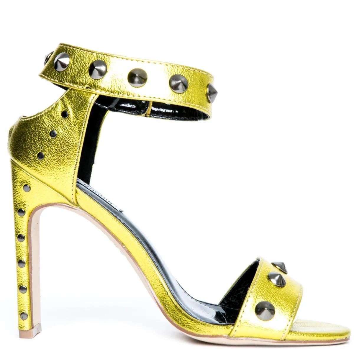 Cape Robbin Jen-17 Gold High Heels Gold