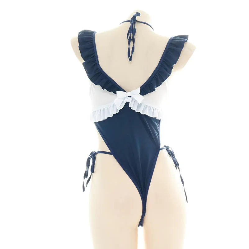 Cat claw high cut swimsuit AN0297