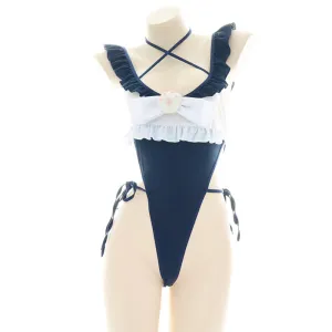 Cat claw high cut swimsuit AN0297