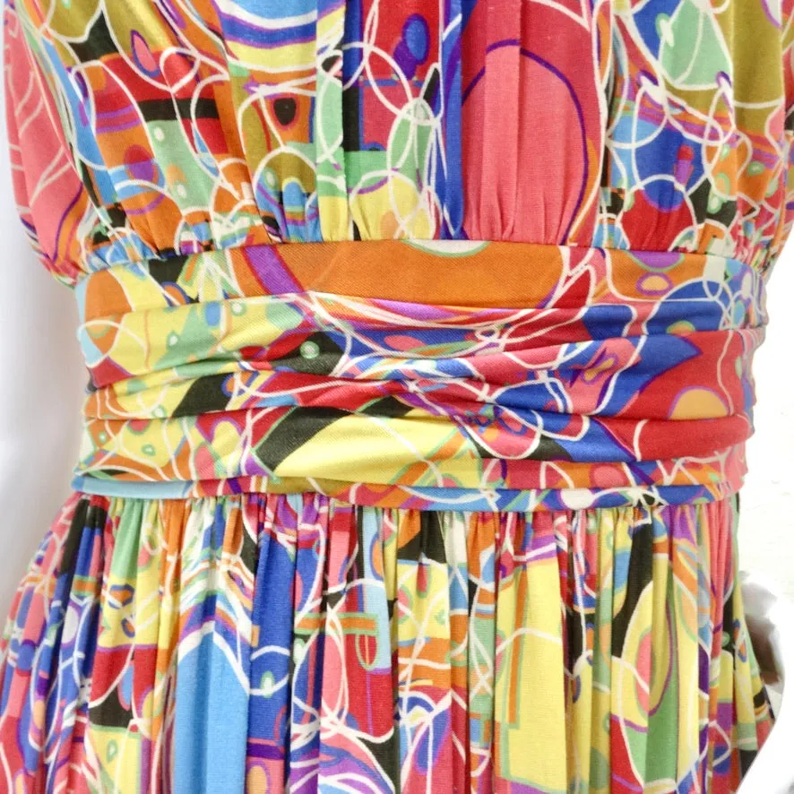 Chanel Spring 2008 CC Silk Halter Dress