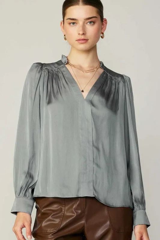 Chloe Satin Blouse