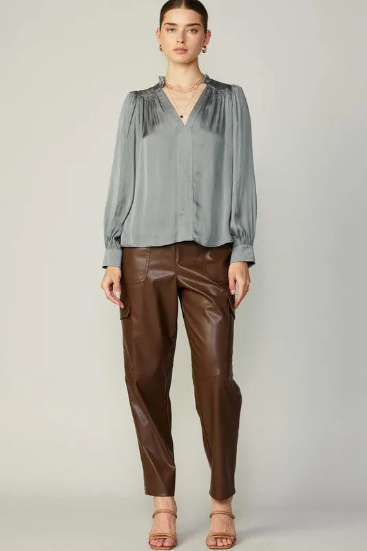 Chloe Satin Blouse
