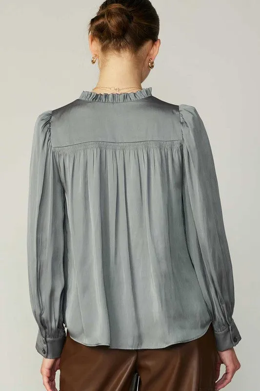 Chloe Satin Blouse