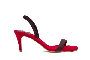 CLAUDIA Bordeaux Satin