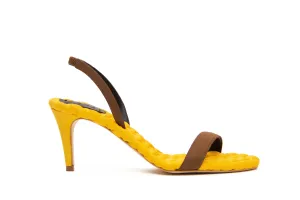 CLAUDIA Yellow Satin