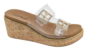 Clear Twinsie Sandal