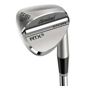Cleveland RTX 6 ZipCore Tour Rack (Raw) Wedge RH 60-12 *True Temper Dynamic Gold Spinn Wedge