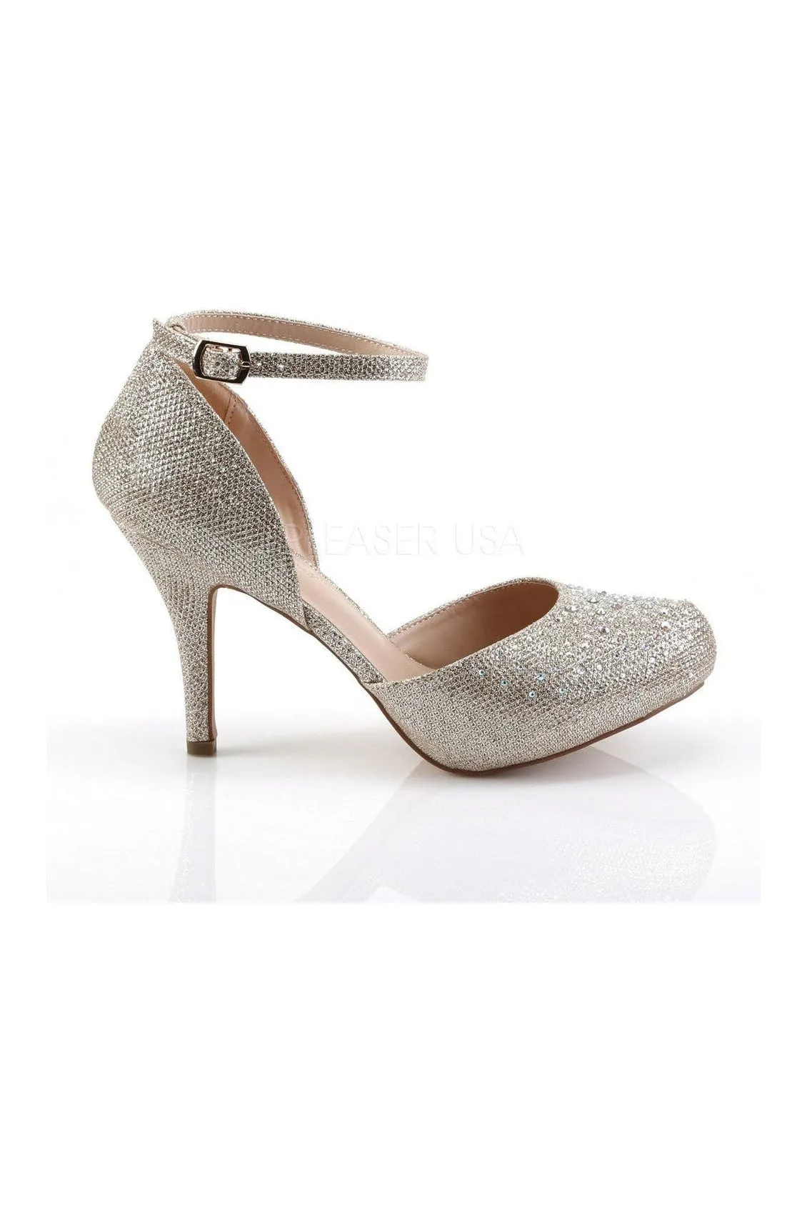 COVET-03 Pump  | Nude Fabric