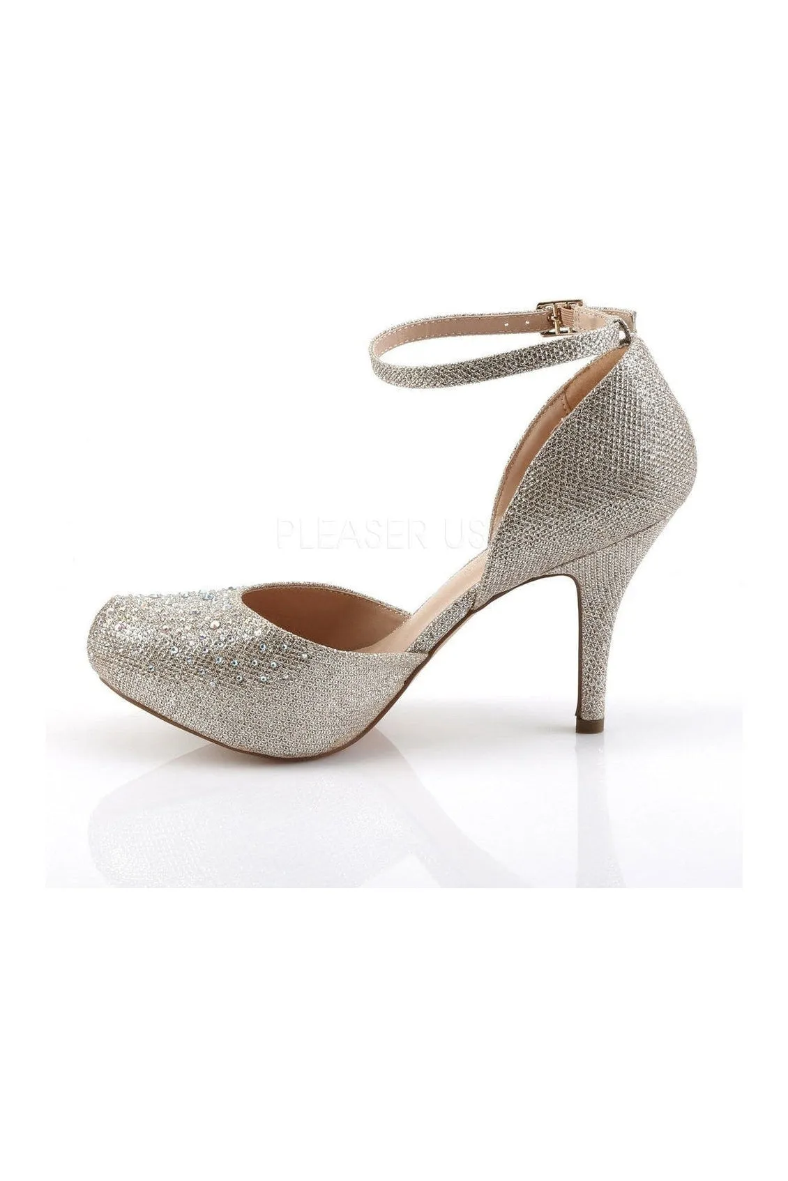 COVET-03 Pump  | Nude Fabric