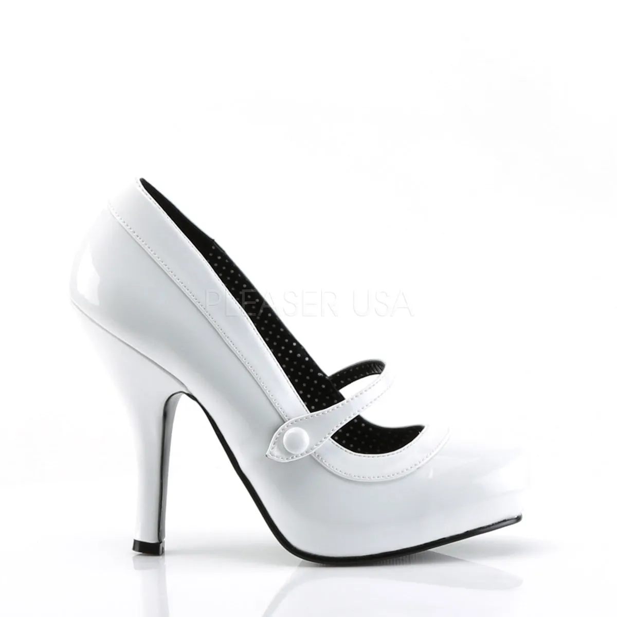 CUTIEPIE-02  White Patent