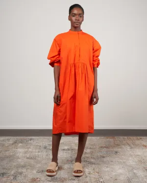 decatina tunic shirt dress - tomato