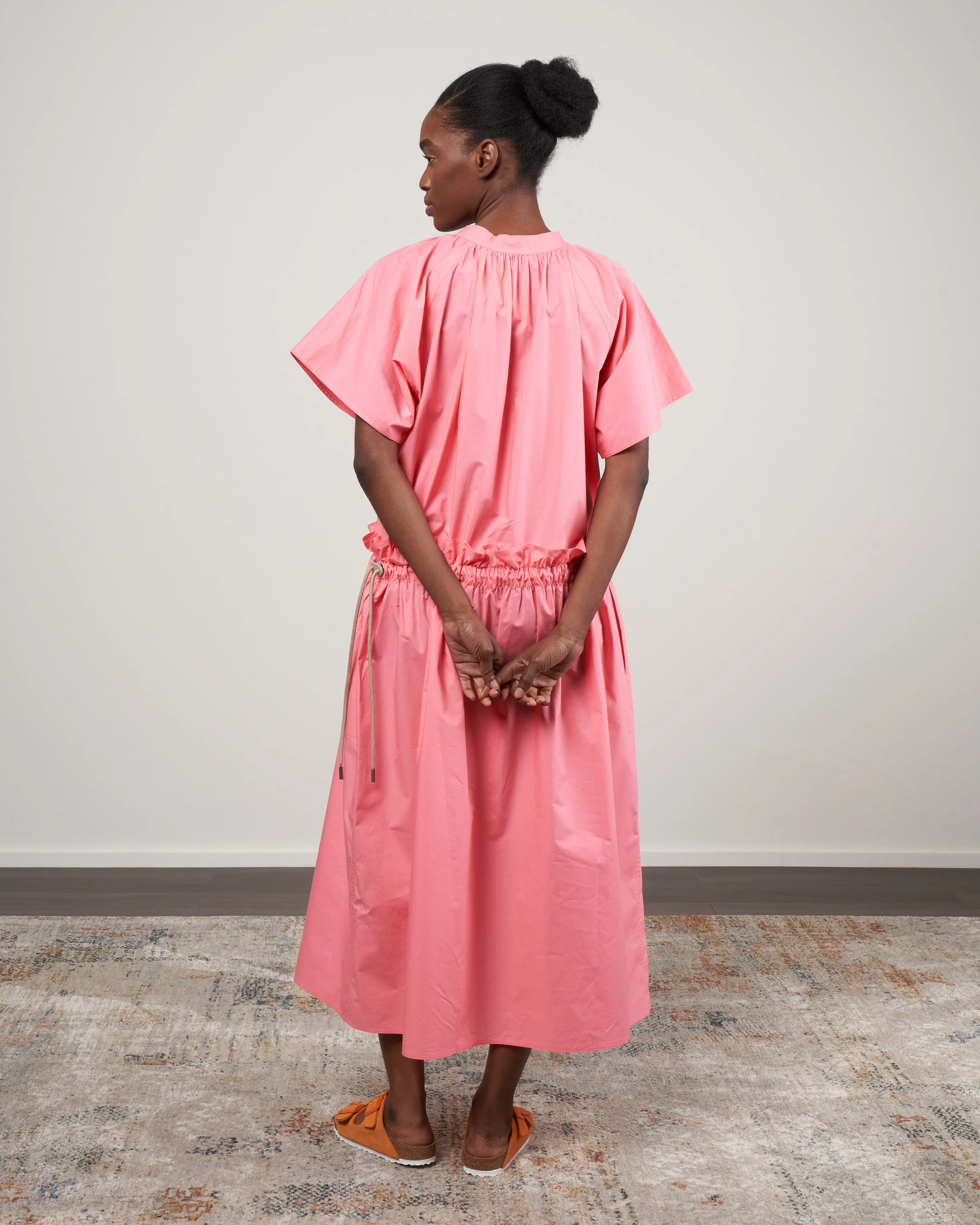 dhole drop waist dress - watermelon
