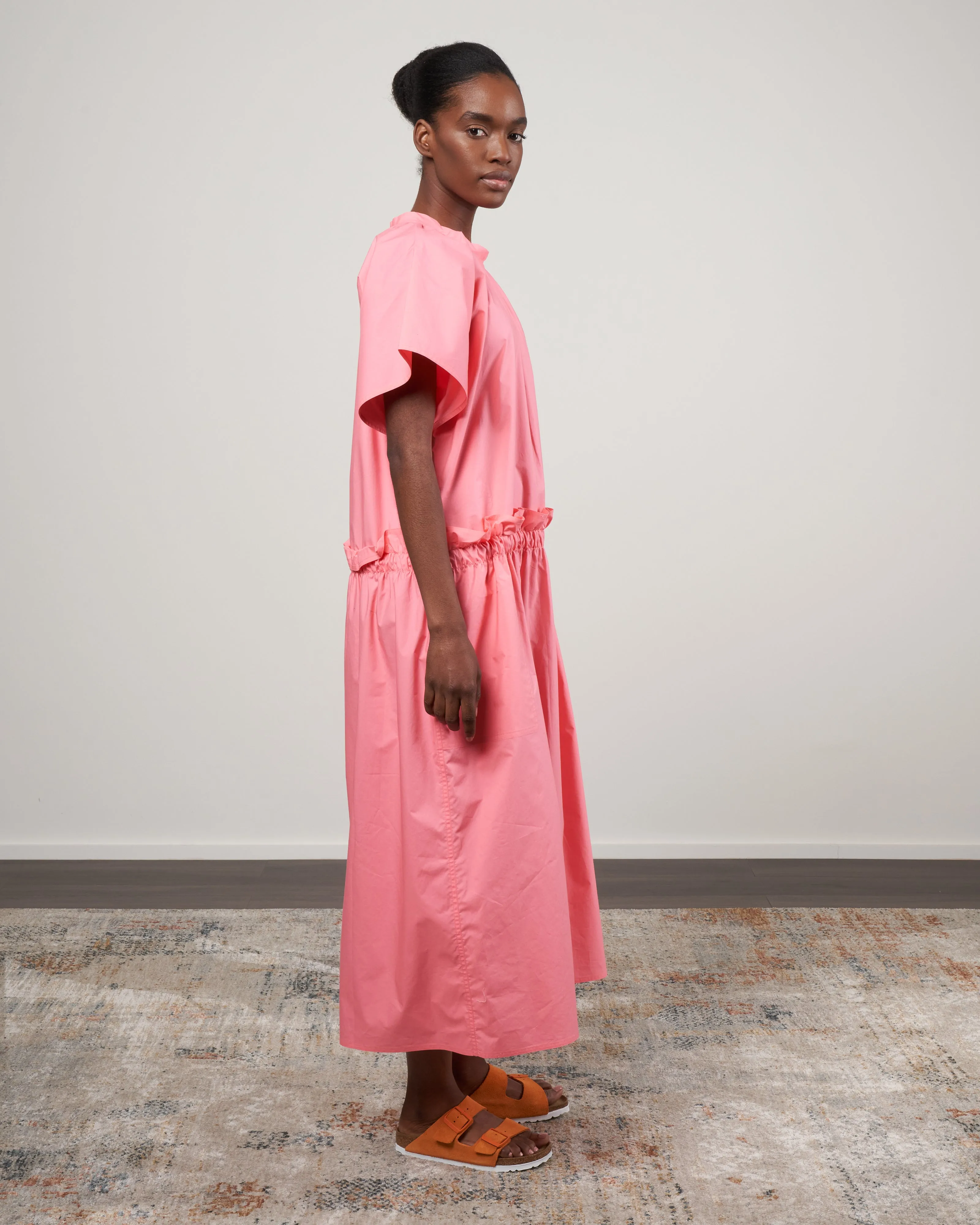 dhole drop waist dress - watermelon