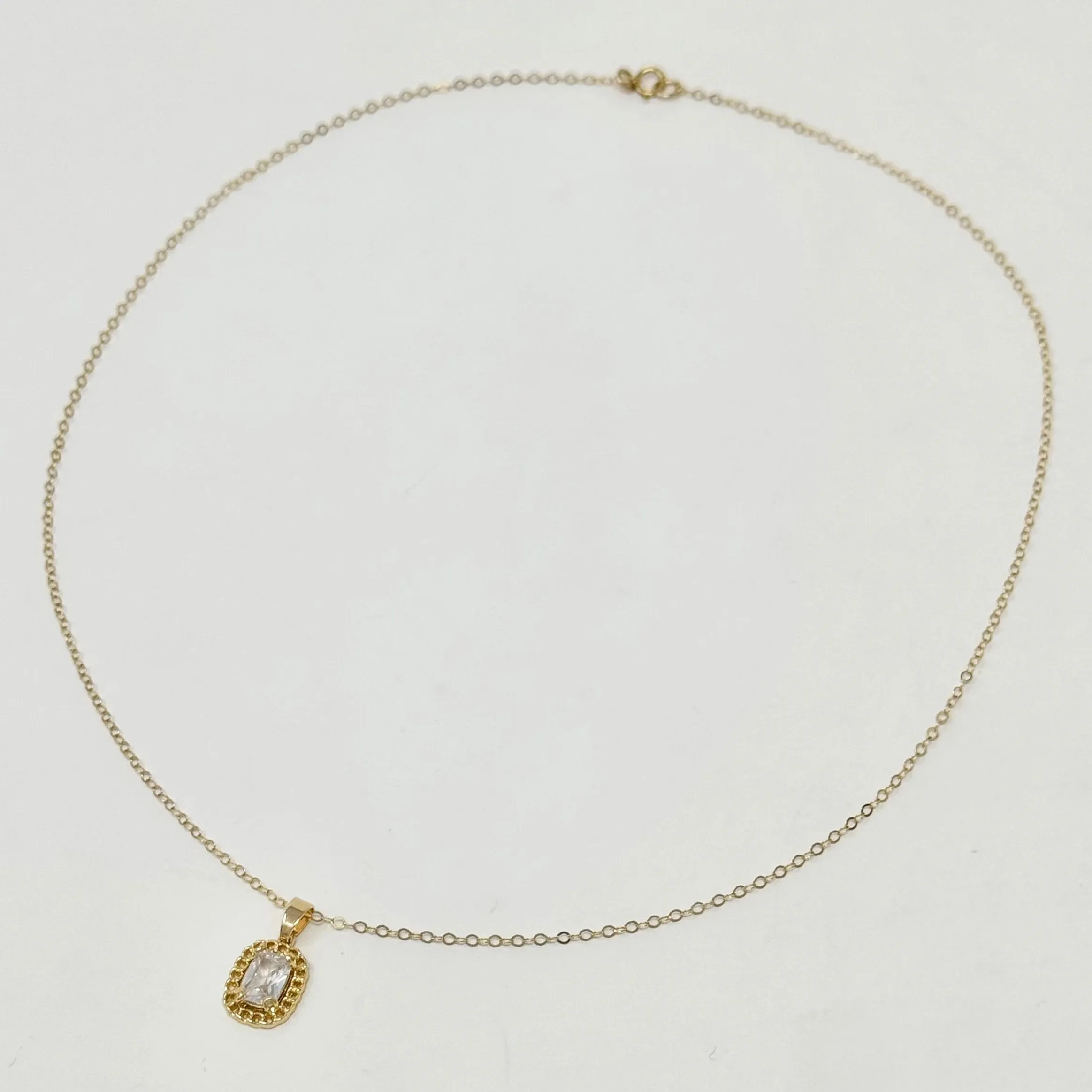 Dianne Rhinestone Necklace