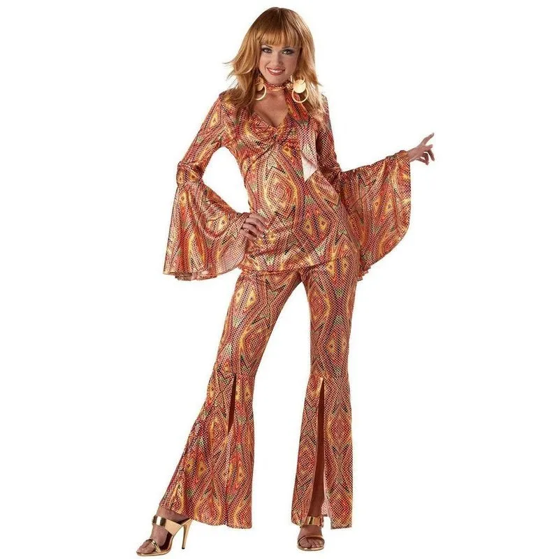 Discolicious Diva Women's 1970's Costume