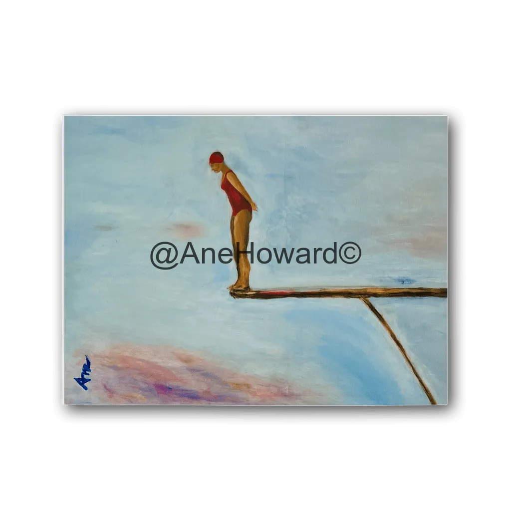 Diver 4 Premium Stretched Canvas Prints