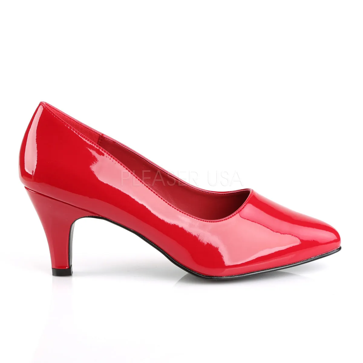DIVINE-420  Red Patent