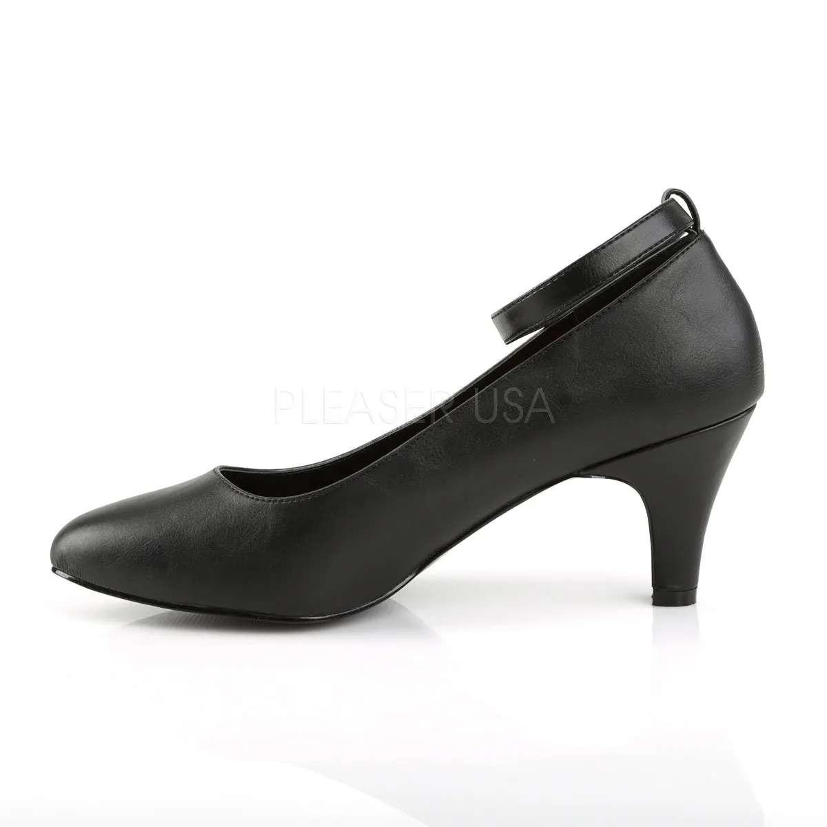 DIVINE-431  Black Faux Leather