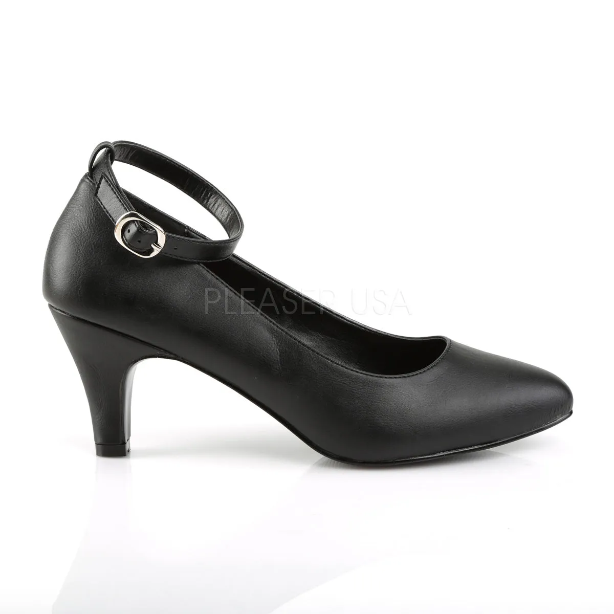 DIVINE-431  Black Faux Leather