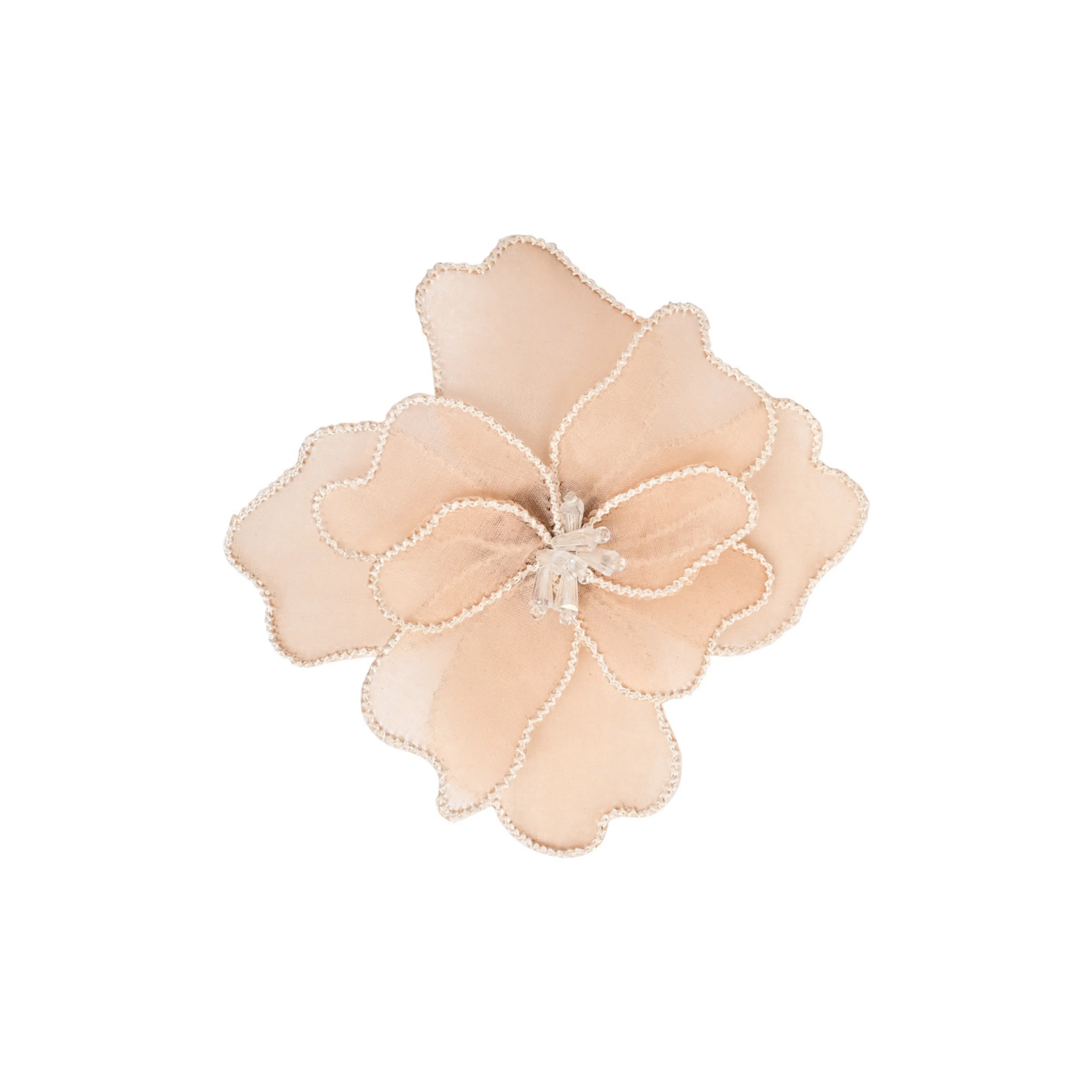 Dusty Rose Floral Wedge