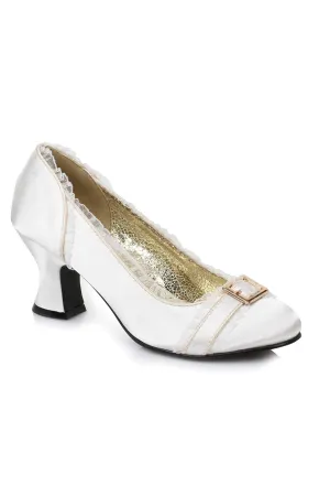 Ellie 254-EDITH 2.5" Satin Rounded Toe Pump
