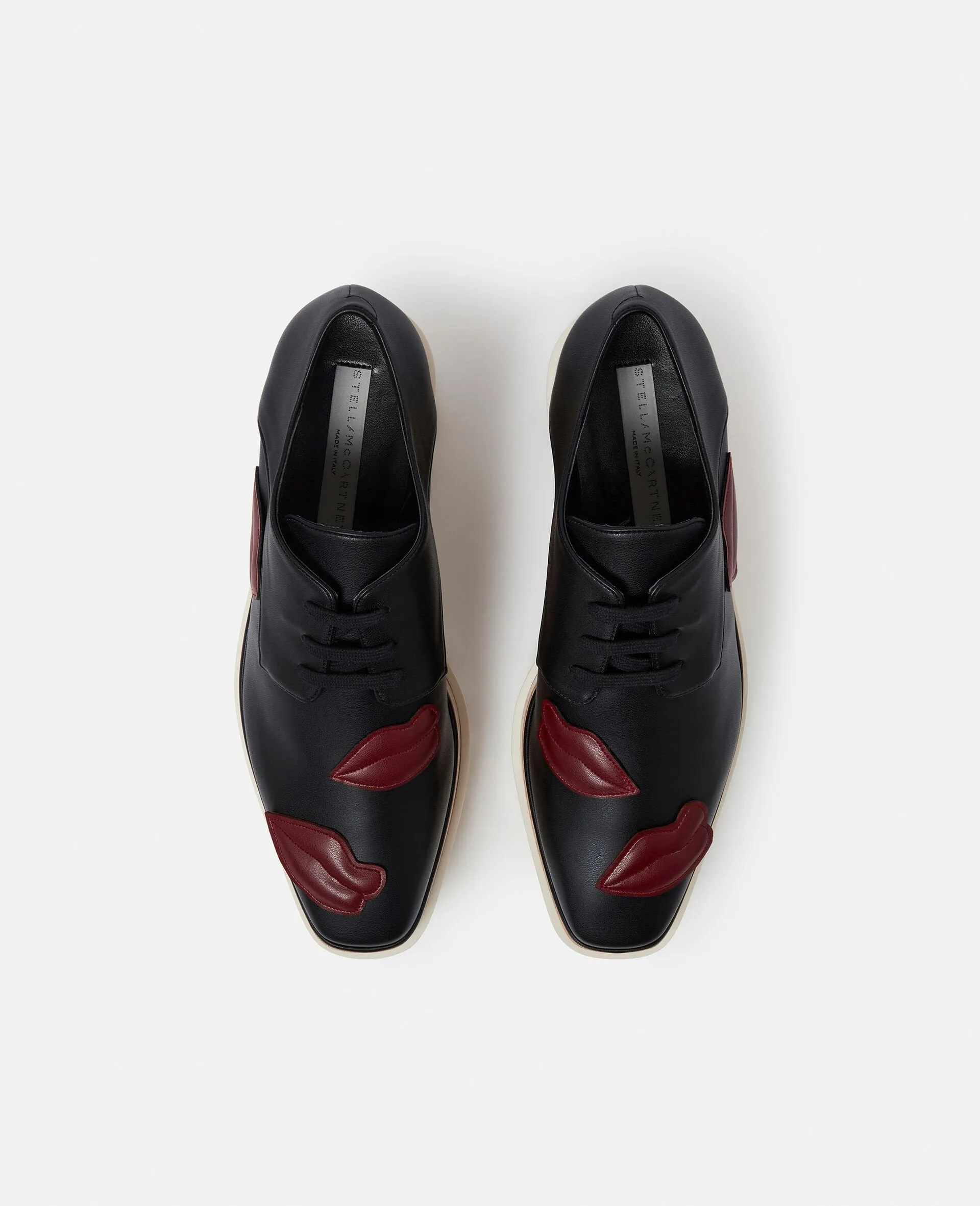 Elyse Lip Appliqué Platform Shoes