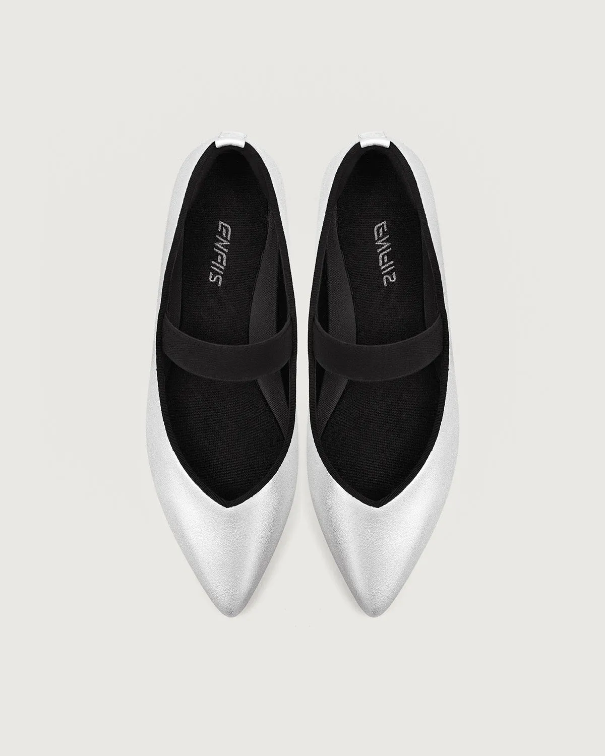 Enfiis Microfiber Mary Jane Shoes