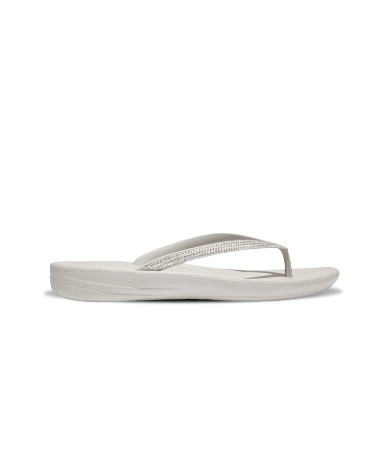 Fitflop iQushion Sparkle Tiptoe Grey