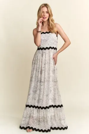 FLORAL MAXI DRESS