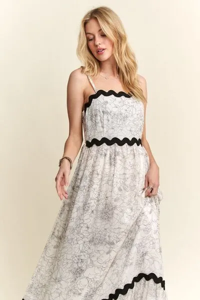 FLORAL MAXI DRESS