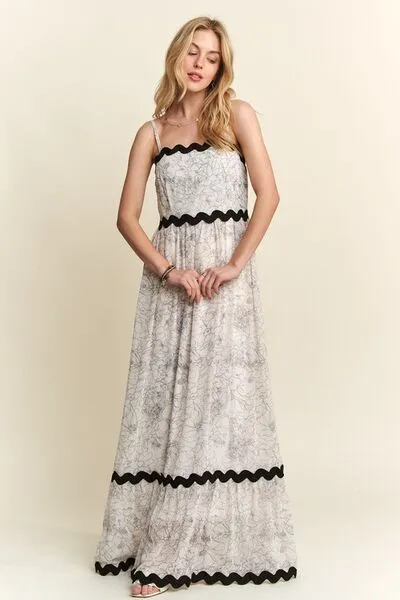FLORAL MAXI DRESS