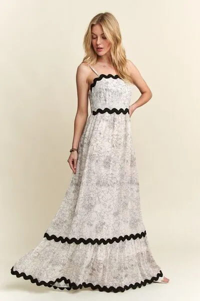 FLORAL MAXI DRESS