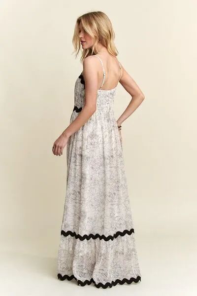 FLORAL MAXI DRESS