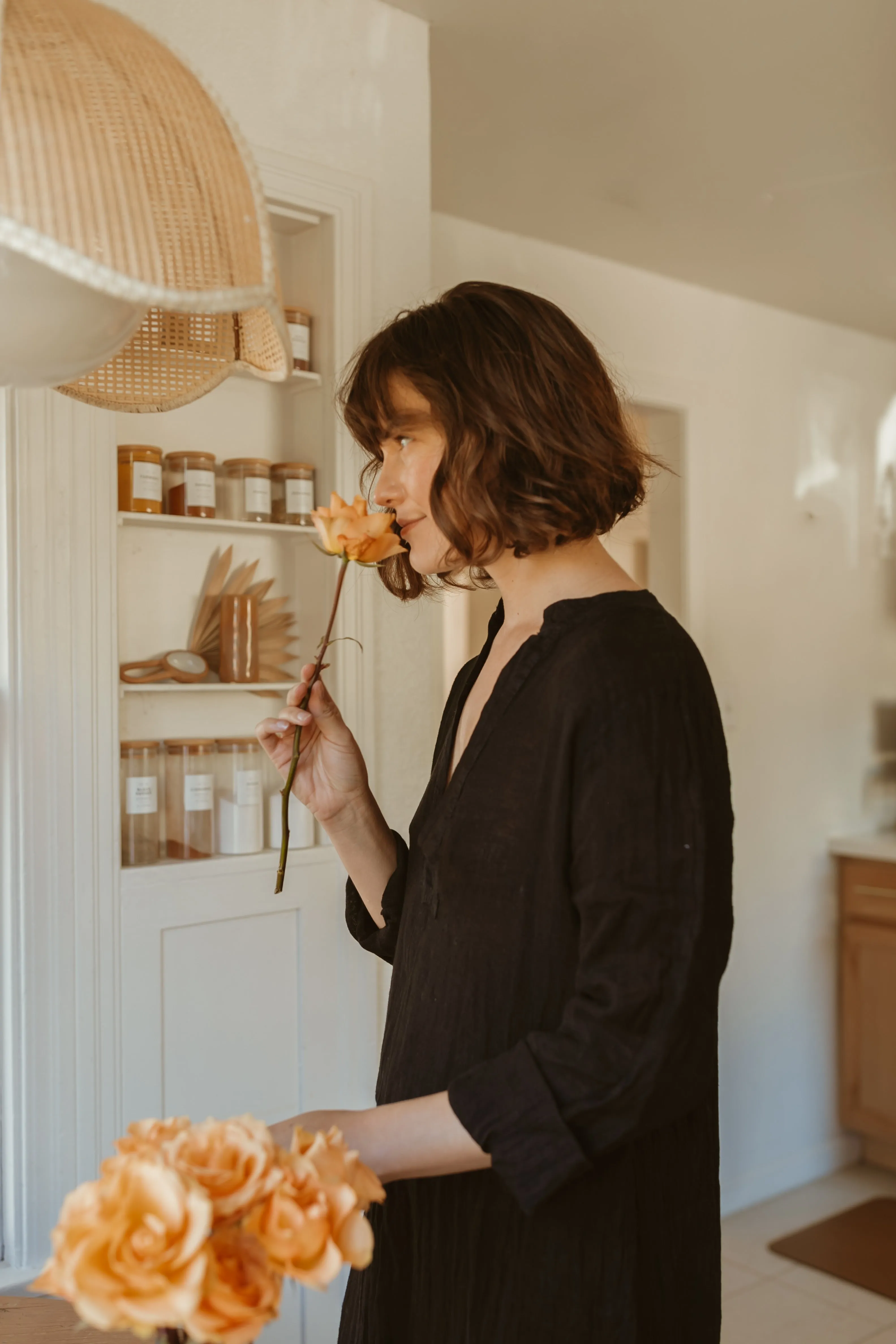 French Linen Tunic Dress