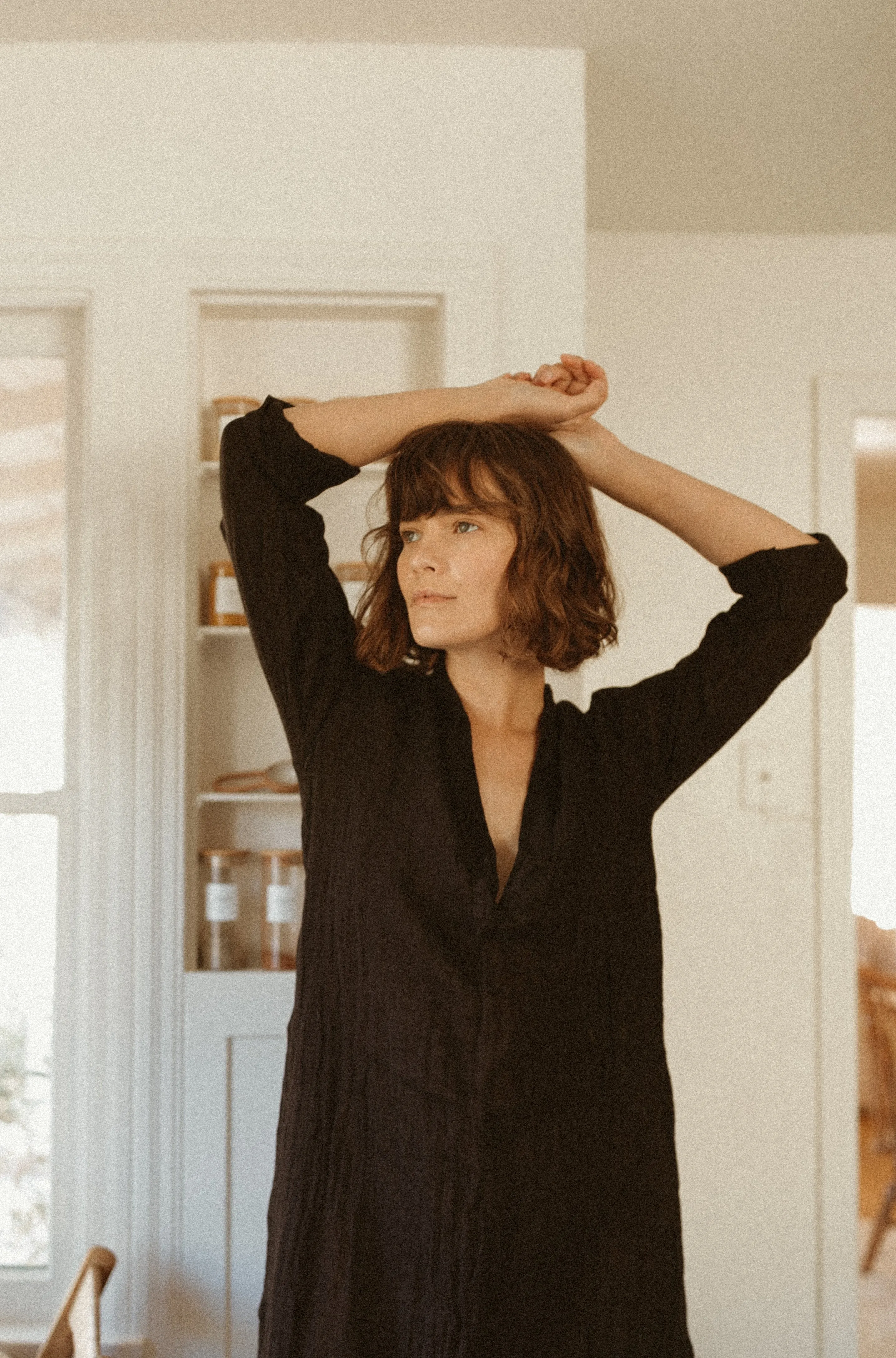 French Linen Tunic Dress