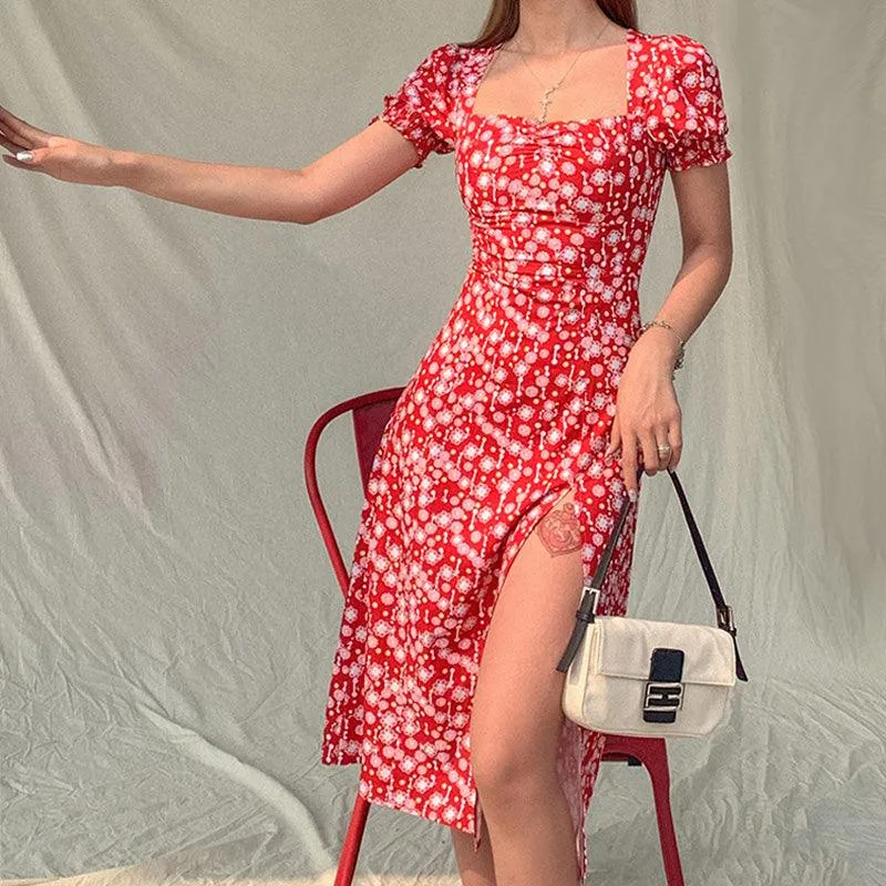French Retro Dress