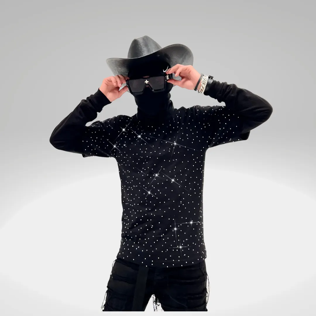 Galaxy Rhinestone T-Shirt