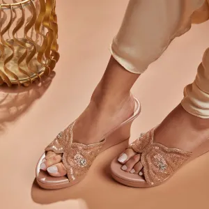 Gilded Wedges - Rose Gold