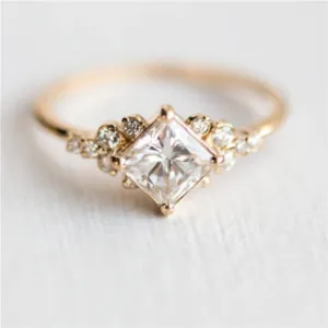 Gold  Rhinestone Ring