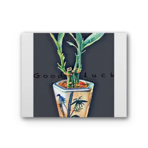 Good Luck Premium Stretched Canvas