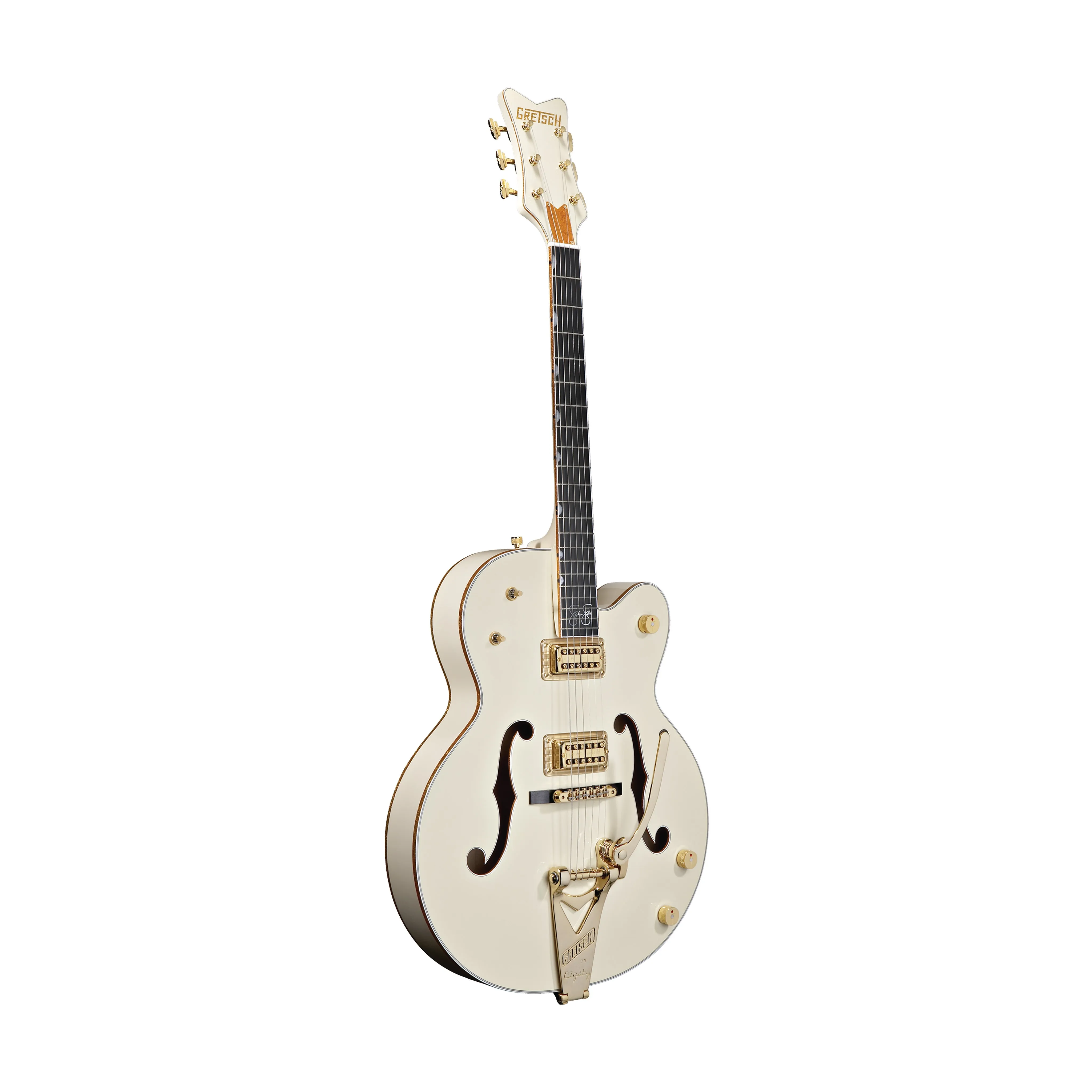 Gretsch G6136-1958 Stephen Stills Signature White Falcon Guitar w/Bigsby, Ebony FB, Aged White