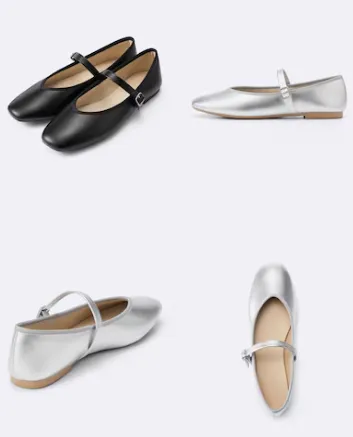 GU Mary Jane Shoes