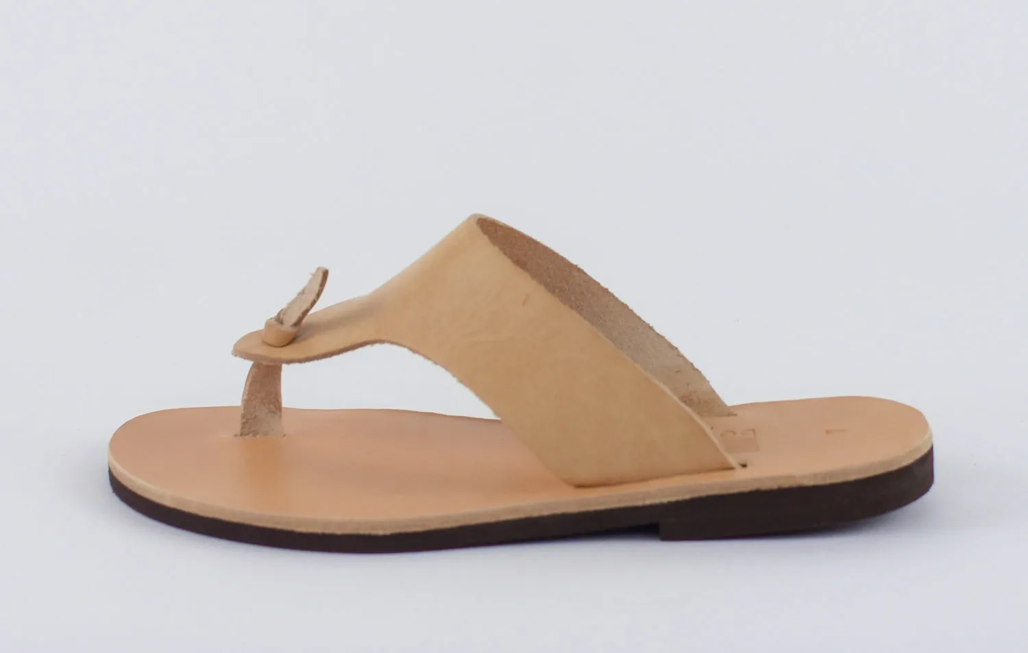 HESTIA NATURAL LEATHER SANDALS